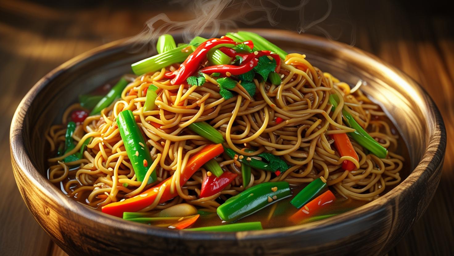 🍜 चाउमीन: इंडो-चाइनीज़ का स्टार डिश